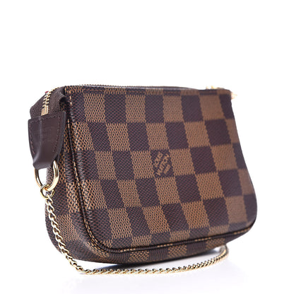 Louis Vuitton Damier Ebene Mini Pochette Accessories 3 of 10