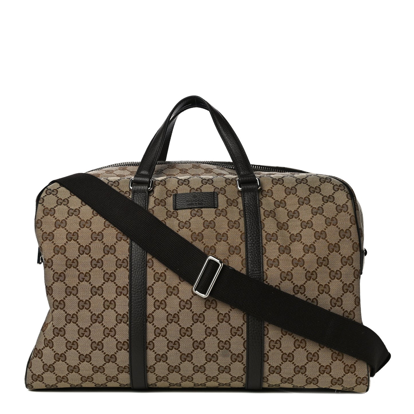 Monogram Dollar Calfskin Boston Duffle Bag Beige Ebony Testa di Moro Marrone Scuro