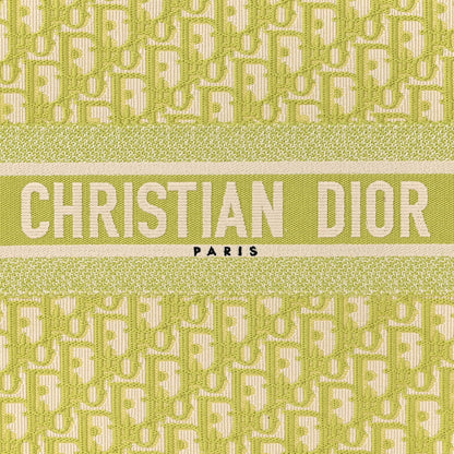 Christian Dior Oblique Large Book Tote Vert Anis 7 of 9