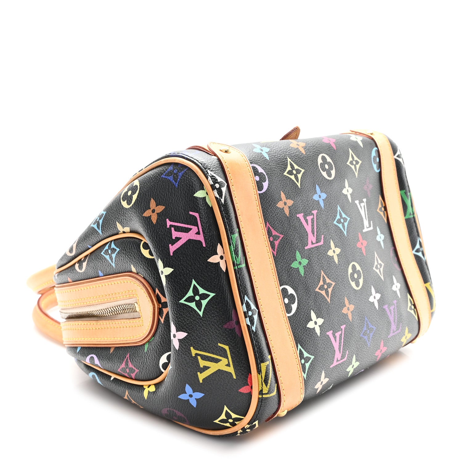 Louis Vuitton Monogram Multicolor Priscilla Black 4 of 9