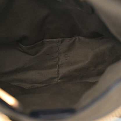 Chloe Calfskin Crocodile Embossed Small Marcie Satchel Full Blue 5 of 11