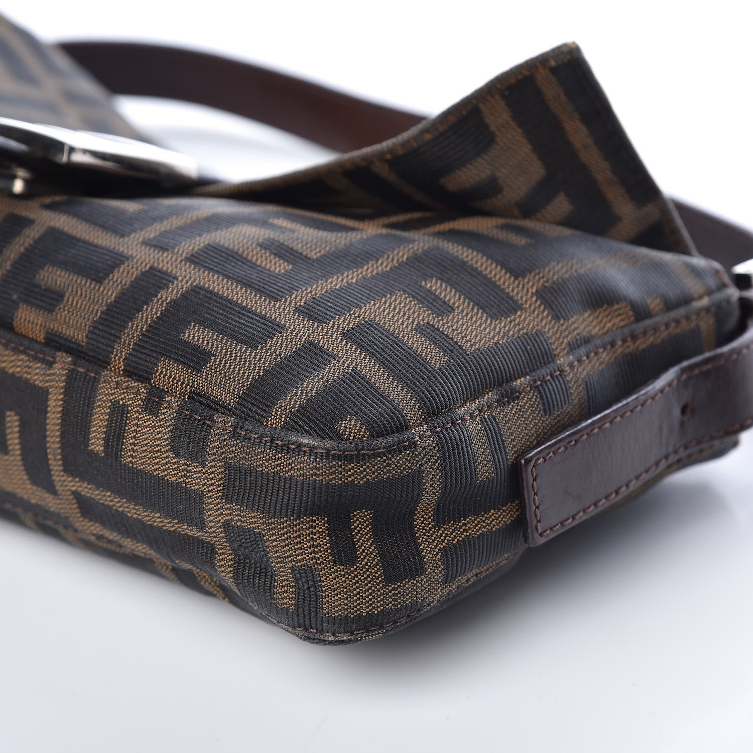 Fendi Zucca Baguette Tobacco 10 of 12