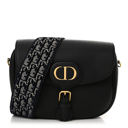 Christian Dior Grained Calfskin Large Bobby Flap Black 1 of 11
