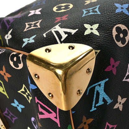 Louis Vuitton Monogram Multicolor Speedy 30 Black 9 of 12