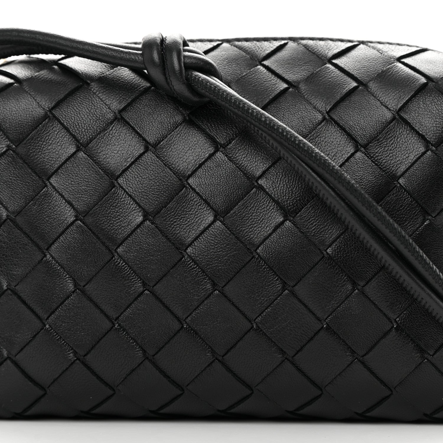 Bottega Veneta Nappa Intrecciato Mini Loop Camera Bag Black 8 of 10