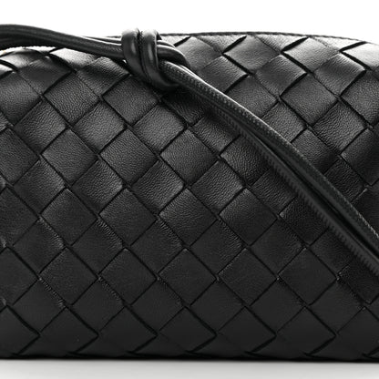 Bottega Veneta Nappa Intrecciato Mini Loop Camera Bag Black 8 of 10