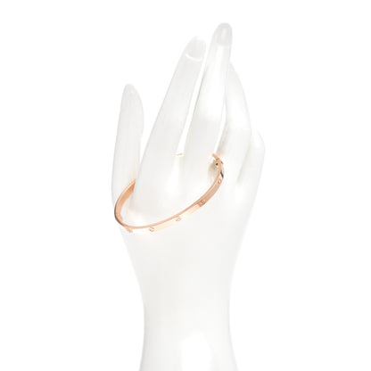Cartier 18K Pink Gold Small LOVE Bracelet 18 2 of 4