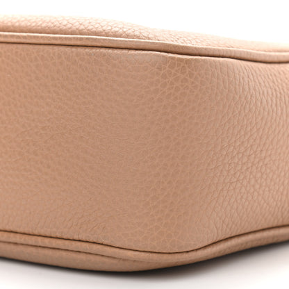 Gucci Pebbled Calfskin Small Soho Disco Bag Camelia 10 of 11