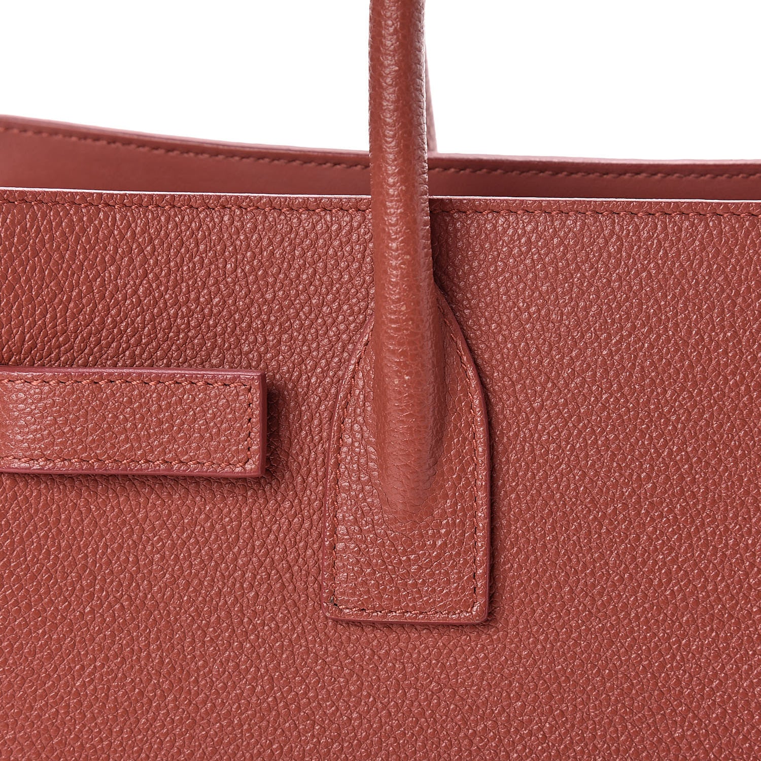 Saint Laurent Grained Calfskin Baby Sac De Jour Mystic Rose 15 of 16