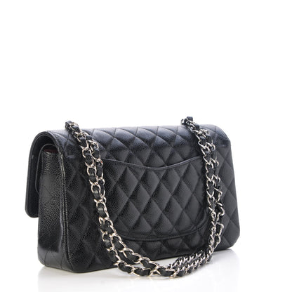 Chanel Caviar Quilted Medium Double Flap Black 4 of 9