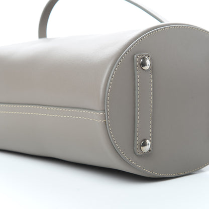 Burberry Supple Calfskin Small Bucket Taupe Brown 8 of 10
