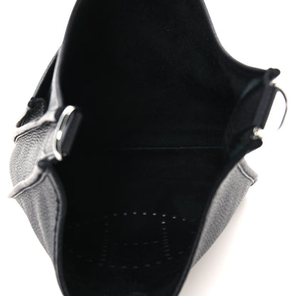 Hermes Taurillon Clemence Evelyne III PM Black 5 of 11