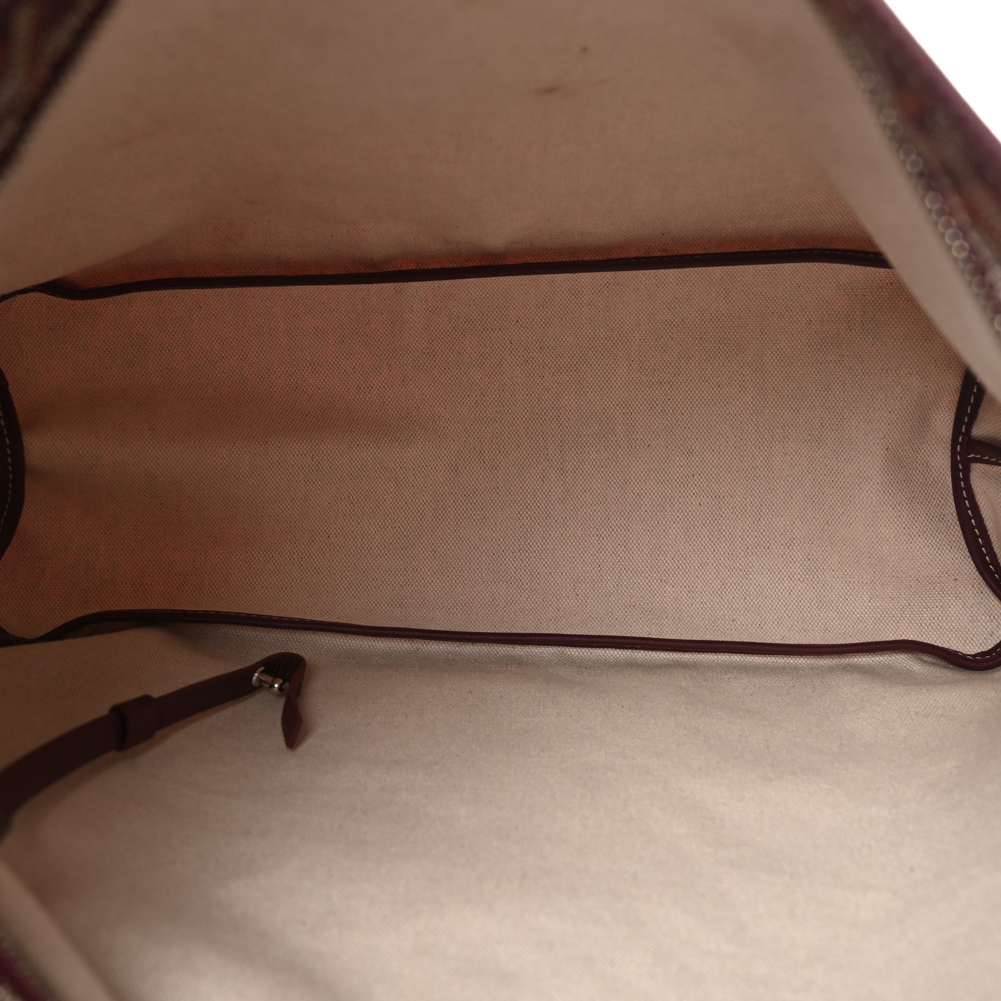 Goyardine Boheme Hobo Burgundy