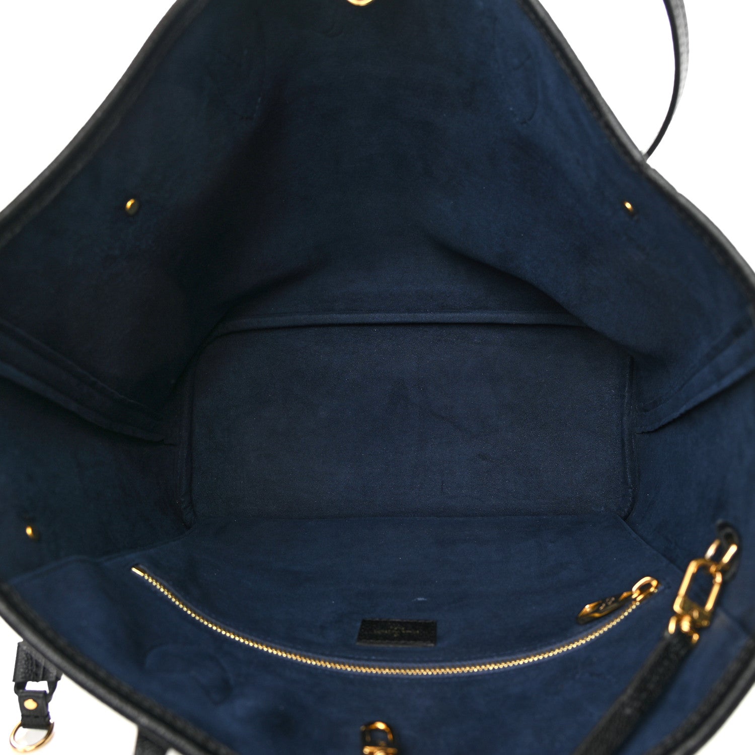 Louis Vuitton Empreinte Monogram Giant Neverfull MM Black 6 of 13