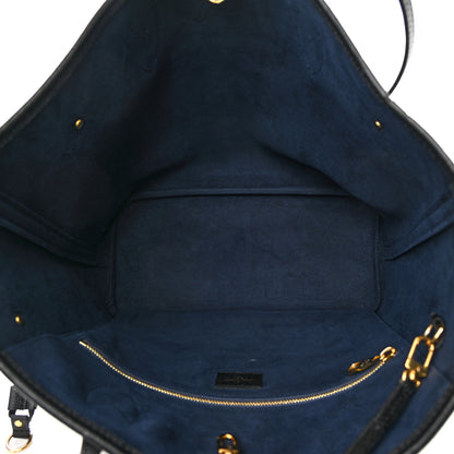 Louis Vuitton Empreinte Monogram Giant Neverfull MM Black 6 of 13