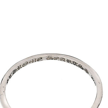 Chrome Hearts Sterling Silver 3 Star Bubblegum Ring 51 5.75 6 of 7