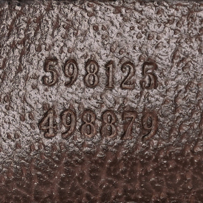 Gucci GG Supreme Monogram Web Small Ophidia Half Moon Hobo Brown 8 of 11