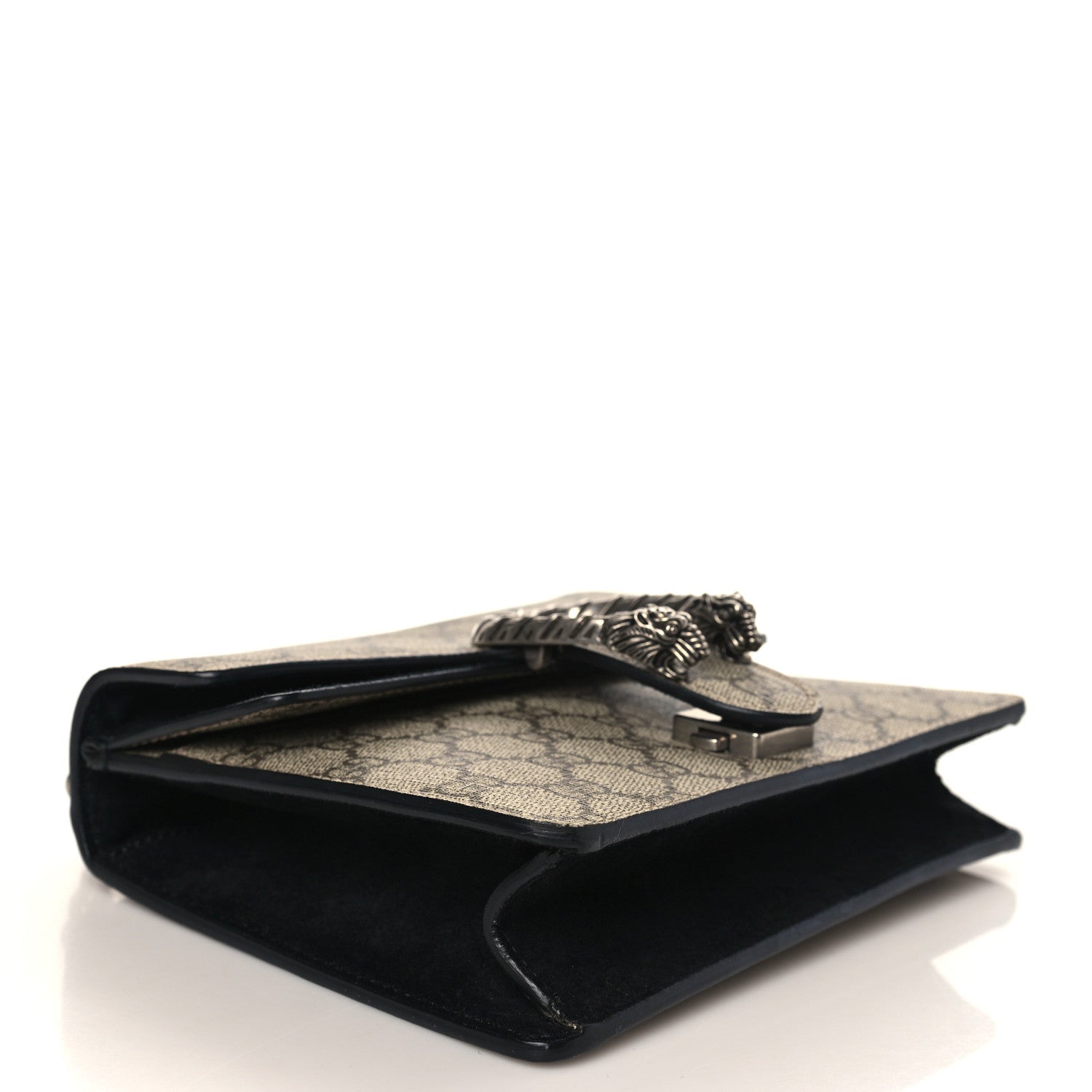 Gucci GG Supreme Monogram Mini Dionysus Shoulder Bag Black 4 of 9
