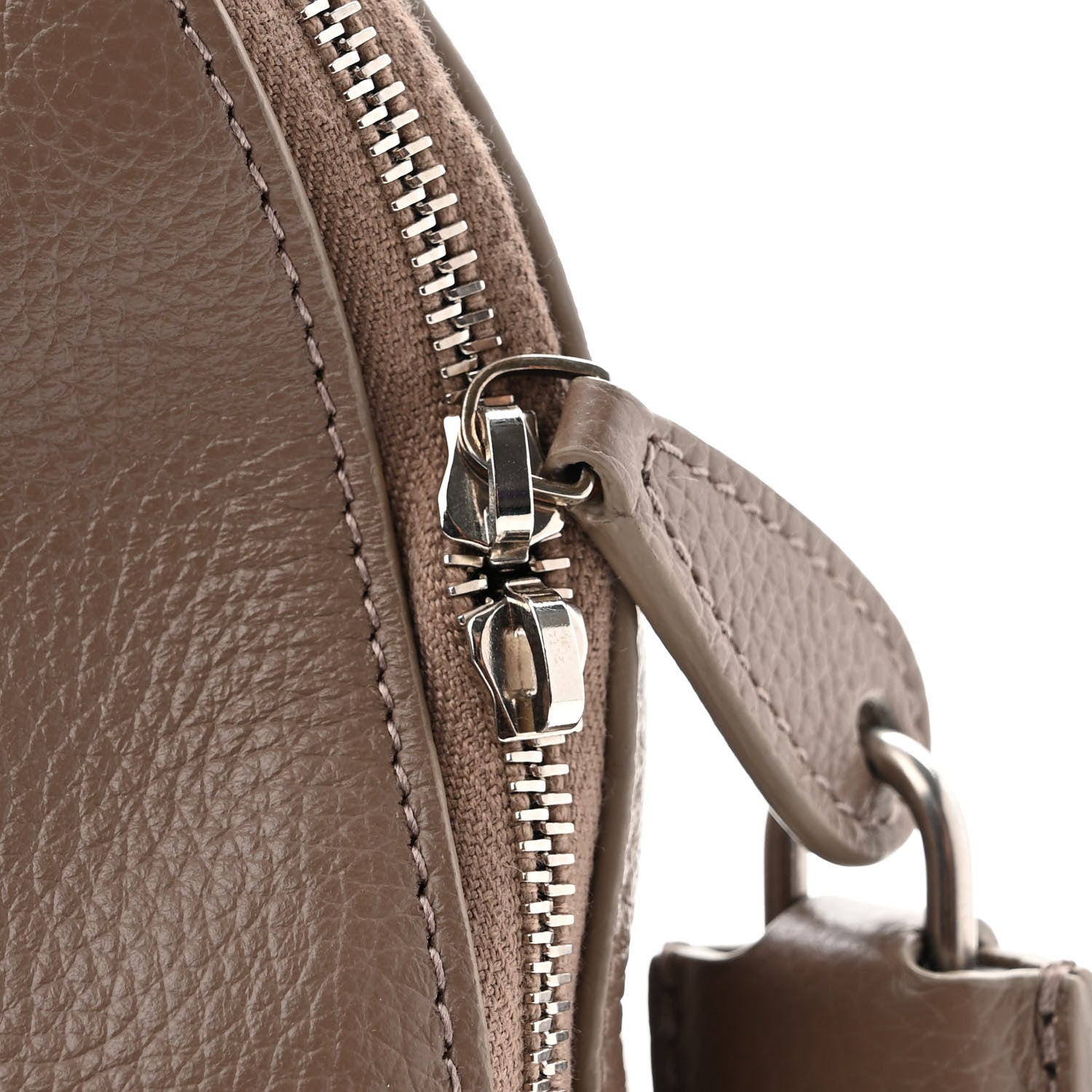 Balenciaga Calfskin Ville Top Handle Bag Mink Grey 11 of 11