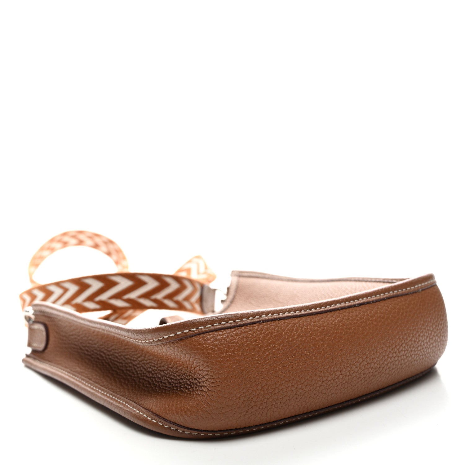 Hermes Taurillon Maurice Amazone Evelyne TPM Gold White 4 of 12