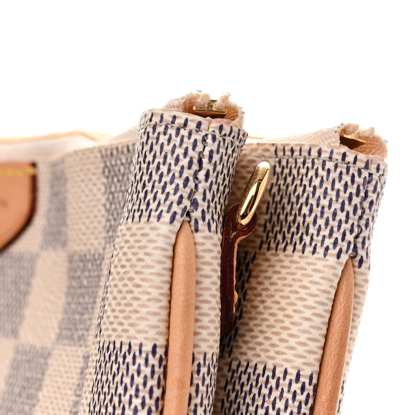 Damier Azur Double Zip Pochette