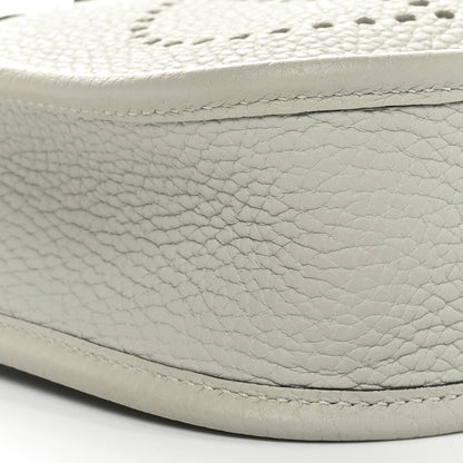 Hermes Taurillon Clemence Amazone Evelyne TPM Gris Neve 8 of 10
