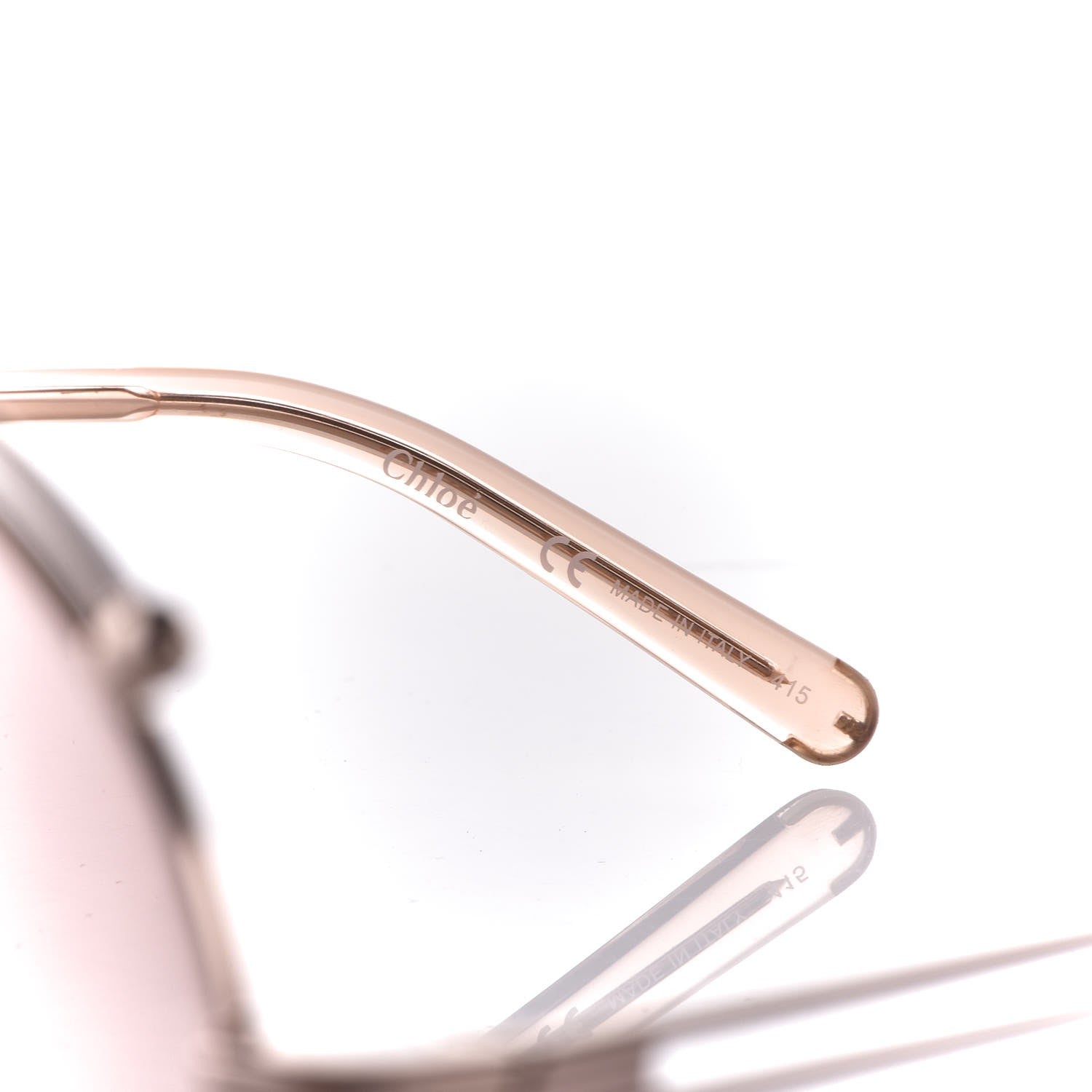 Chloe Isidora Oversized Round Sunglasses CE122S Gold 6 of 7