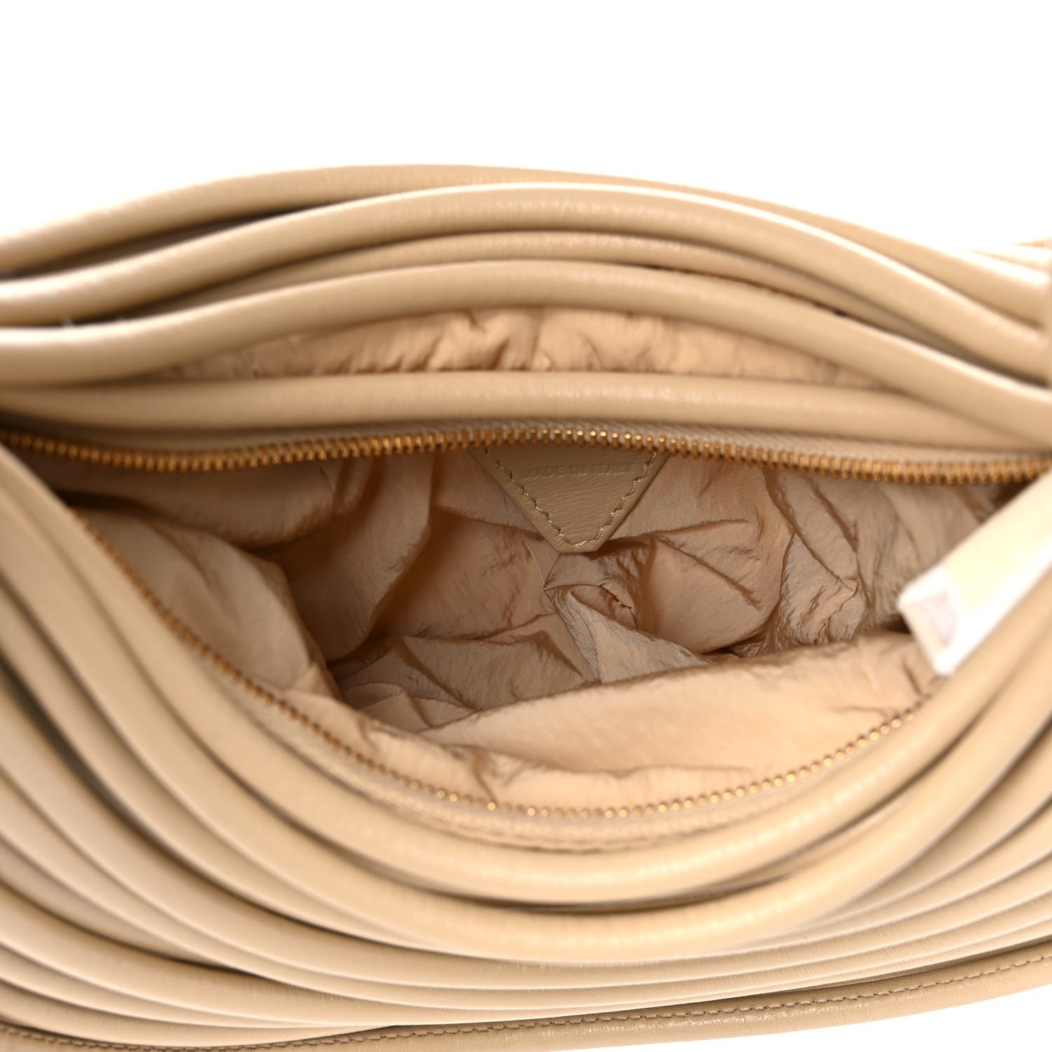 Bottega Veneta Nappa Mini Tubular Double Knot Porridge 5 of 9