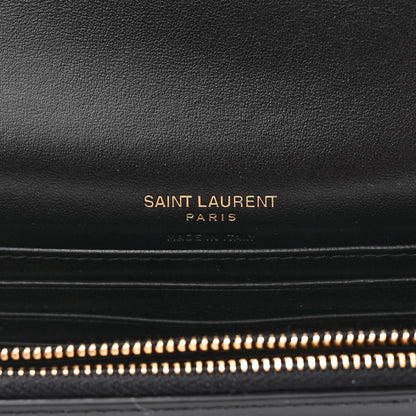 Saint Laurent Smooth Calfskin Monogram Kate Belt Bag Black 6 of 9