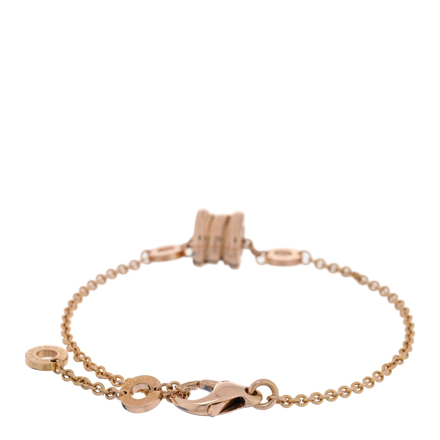 Bulgari 18K Rose Gold B.Zero1 Bracelet 2 of 3