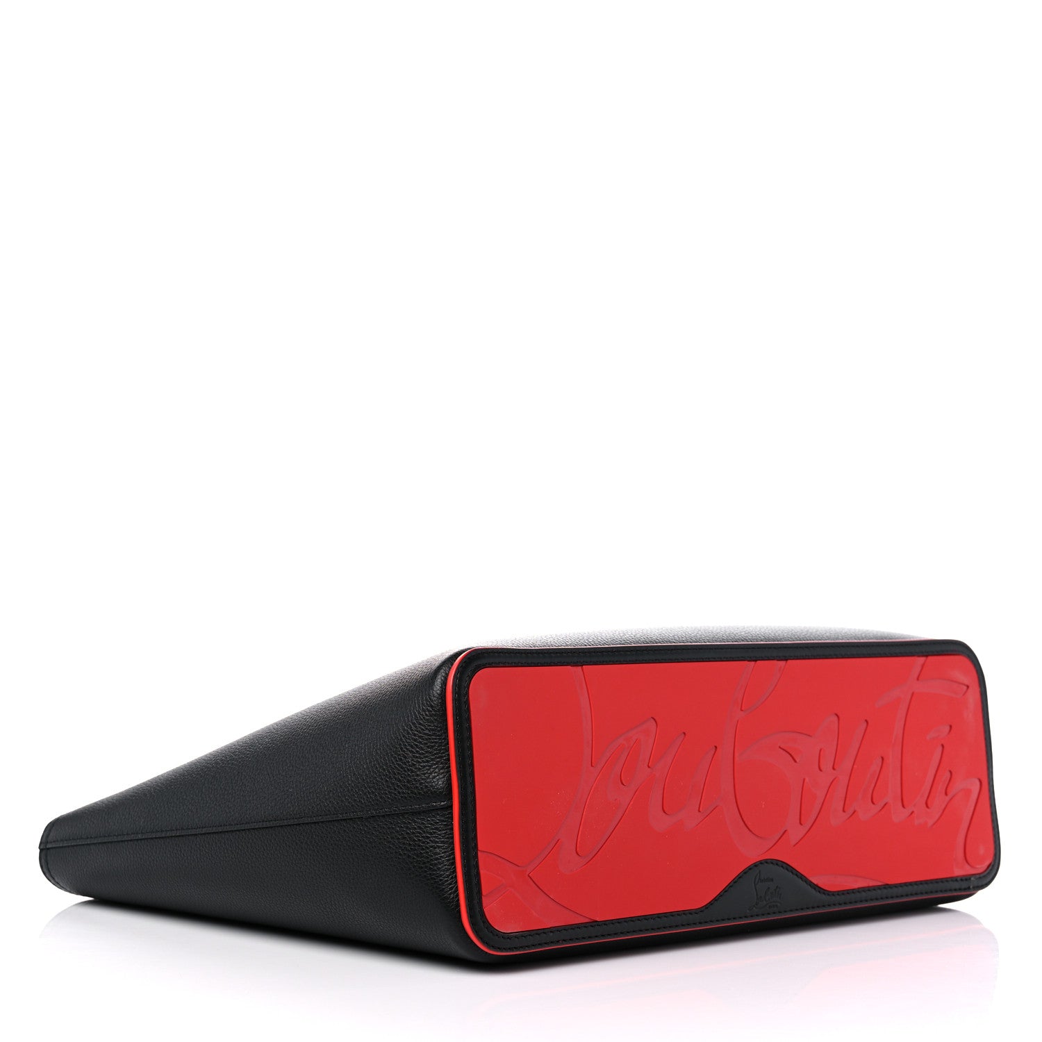 Christian Louboutin Calfskin Spikes East West Cabata Tote Black 5 of 15