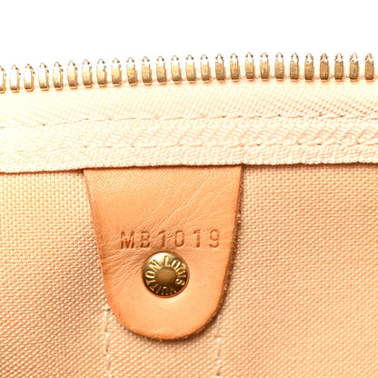 Louis Vuitton Damier Azur Keepall Bandouliere 45 5 of 9