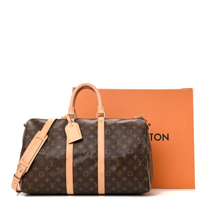 Louis Vuitton Monogram Keepall Bandouliere 45 14 of 14