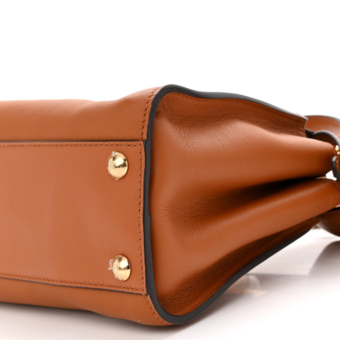 Calfskin Floral Ajour Embroidered Mini Peekaboo Iconic Satchel Brandy Garza