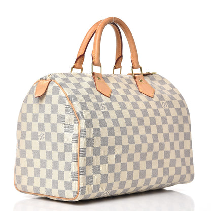 Louis Vuitton Damier Azur Speedy 30 3 of 12