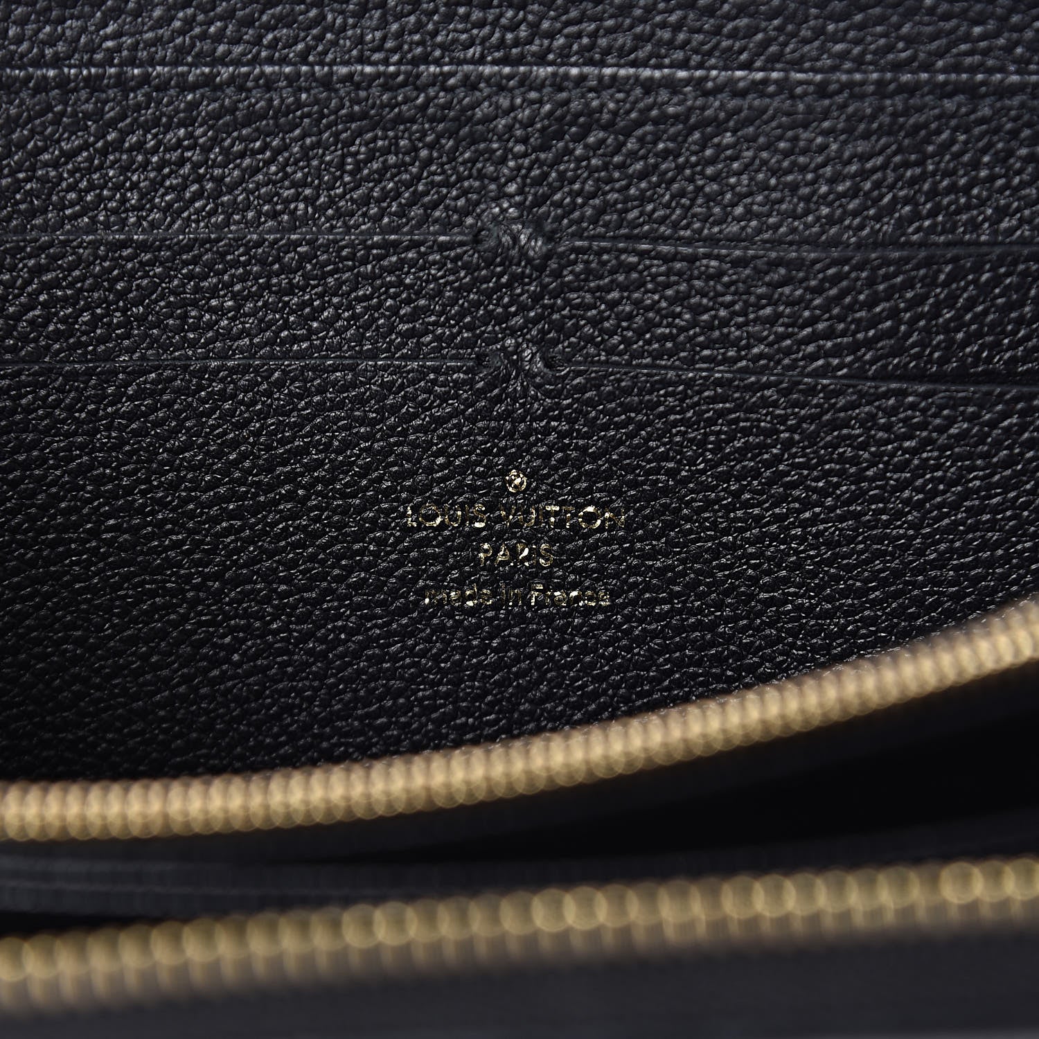 Louis Vuitton Empreinte Zippy Wallet Black 6 of 10