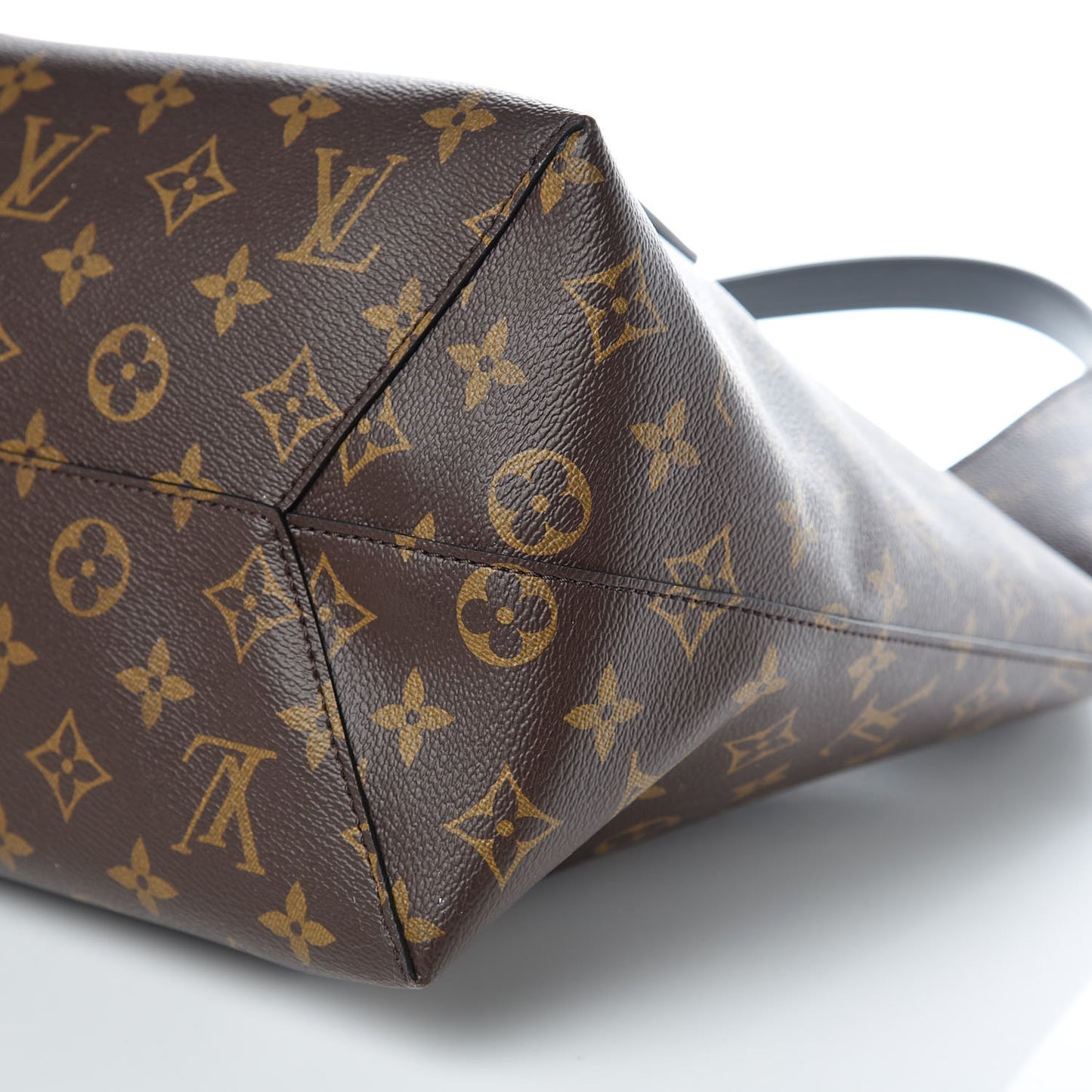 Monogram Flower Hobo Black