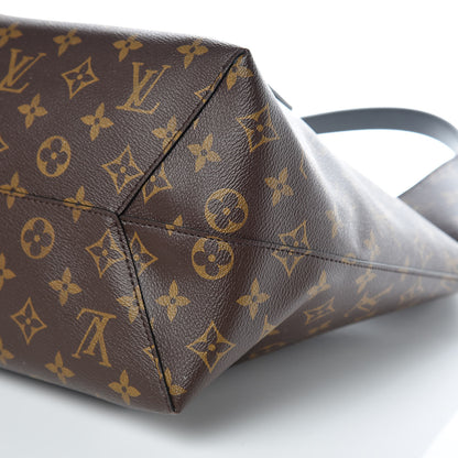 Louis Vuitton Monogram Flower Hobo Black 9 of 10