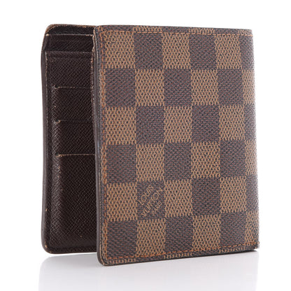 Louis Vuitton Damier Ebene Marco Wallet 3 of 9