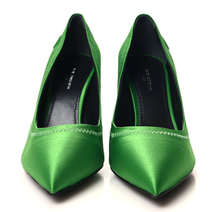 Louis Vuitton Satin Archlight Pumps 36.5 Green 2 of 9