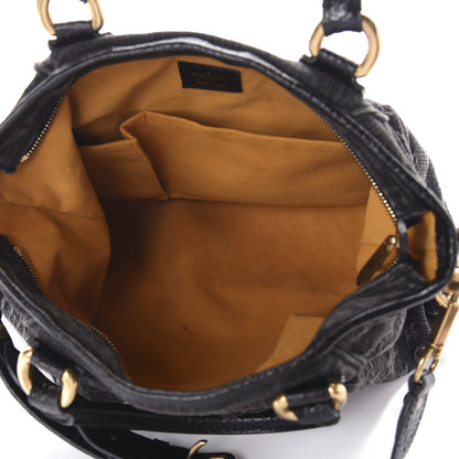 Louis Vuitton Denim Neo Cabby MM Black 6 of 10