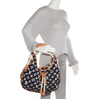 Louis Vuitton Canvas Monogram Cruise Bulles MM Navy 2 of 7