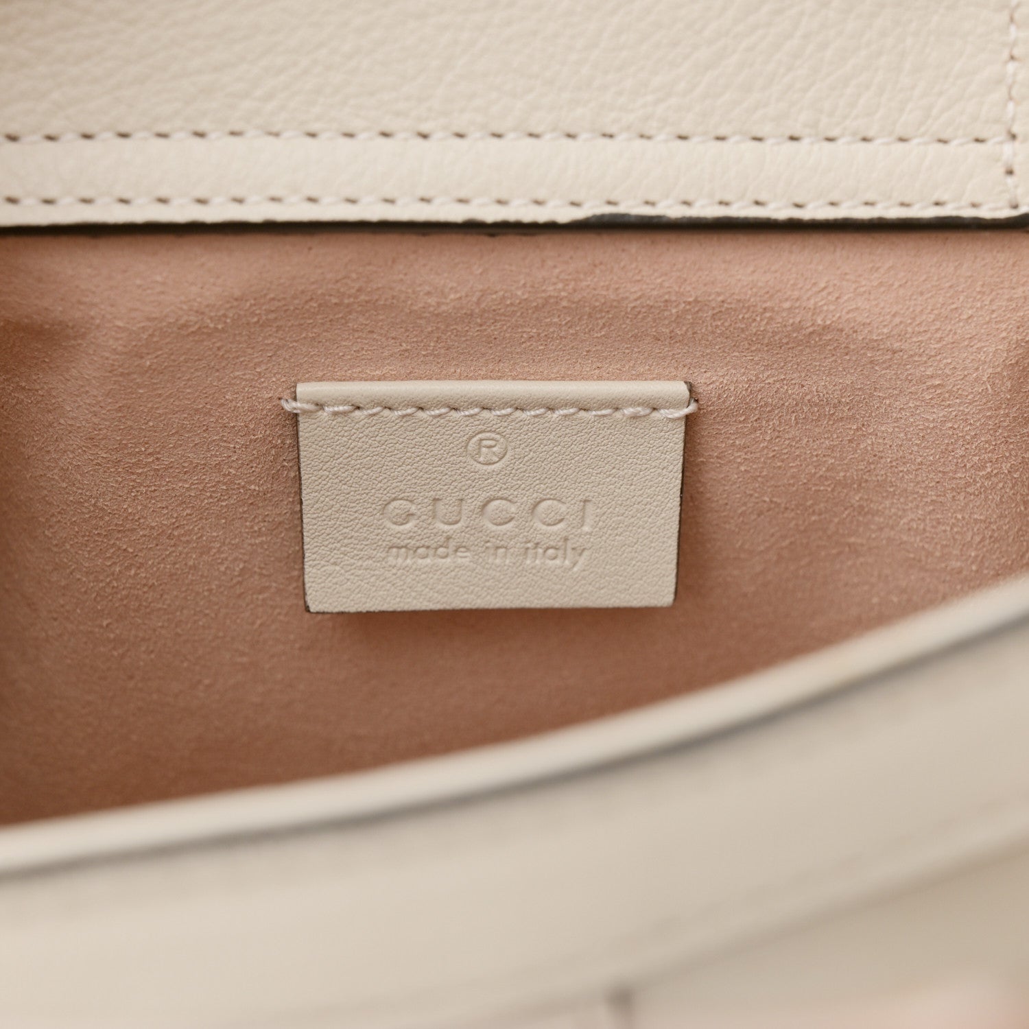 Gucci Wonka Grain Calfskin Mini Diana Tote Bag Mystic White 6 of 18