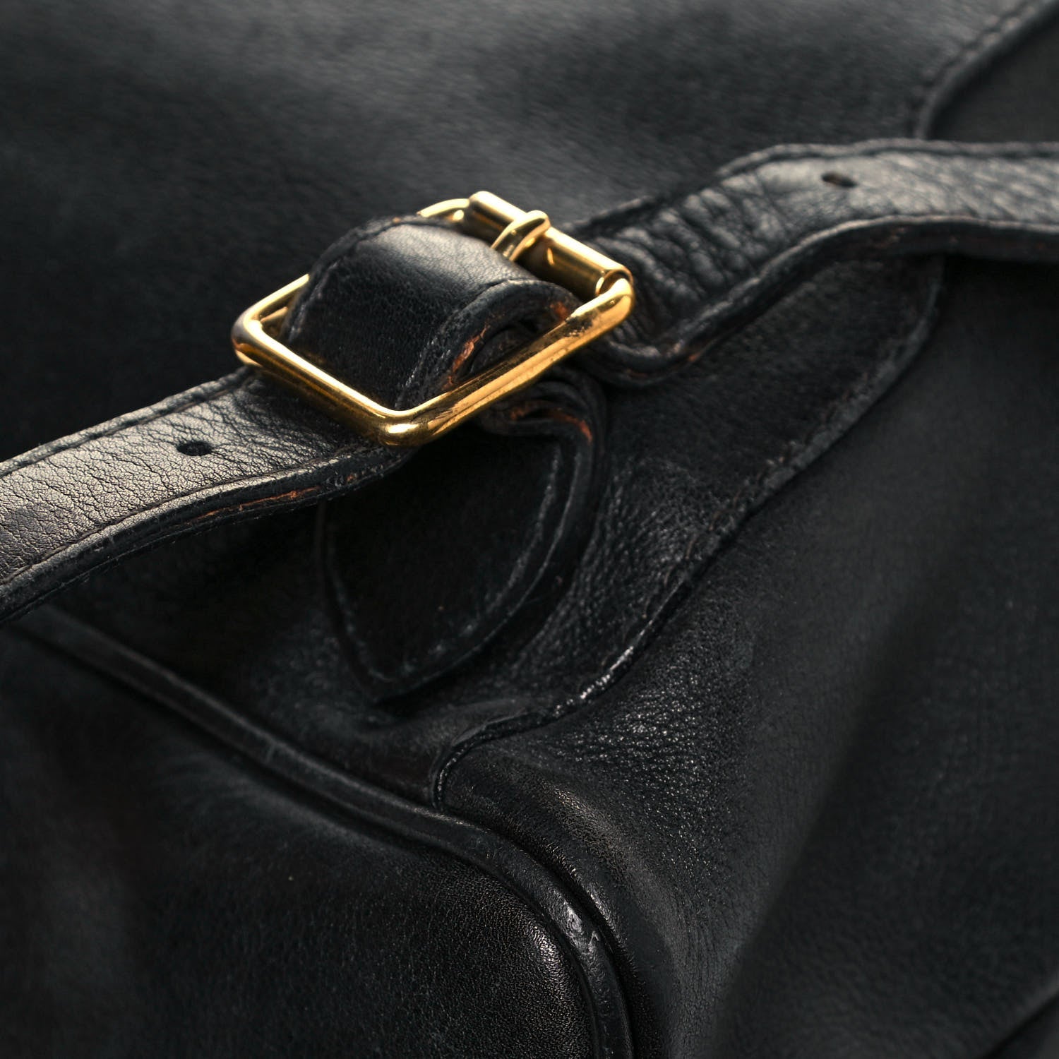 Gucci Calfskin Bamboo Backpack Black 12 of 28