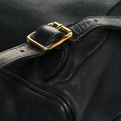 Gucci Calfskin Bamboo Backpack Black 12 of 28