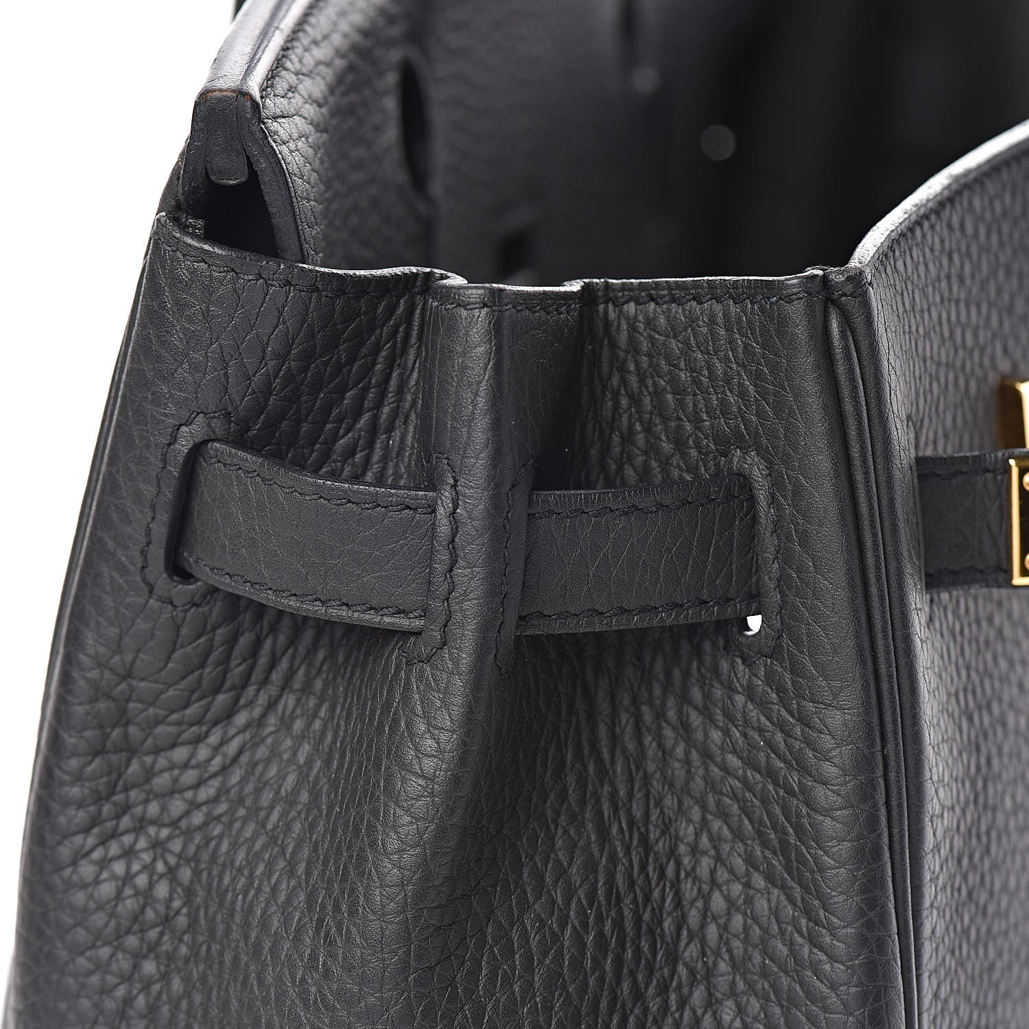 Hermes Taurillon Clemence Birkin 30 Plomb 10 of 32