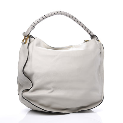 Chloe Calfskin Large Marcie Hobo Dove 2 of 10