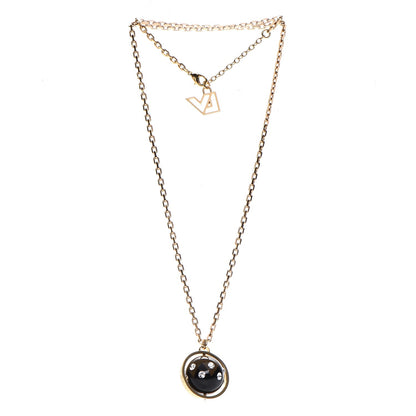 Louis Vuitton Magnetic Pendant Necklace Black 3 of 8