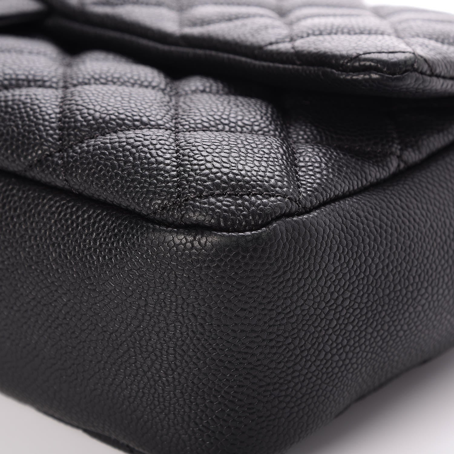 Chanel Caviar Quilted Jumbo Easy Flap Black 8 of 9