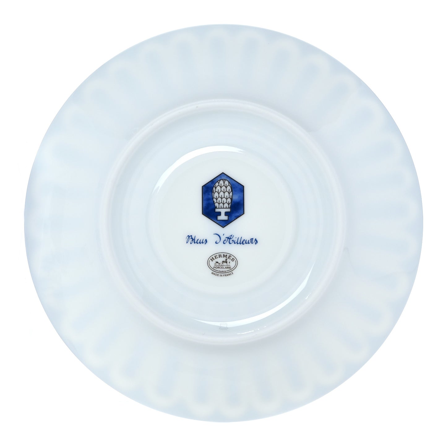 Porcelain Bleus d'Ailleurs Tea Cup And Saucer Set Of 2